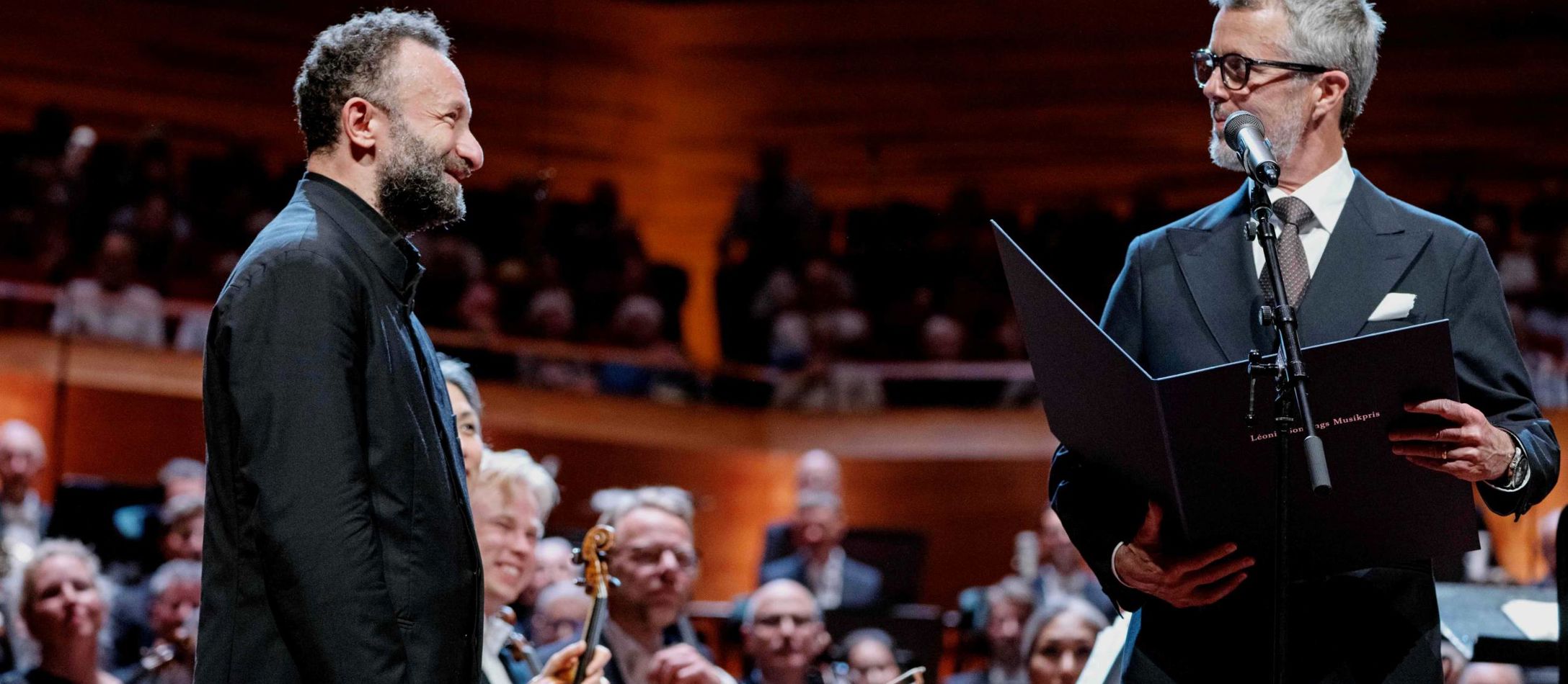 Hans Majestæt Kongen og Kirill Petrenko
