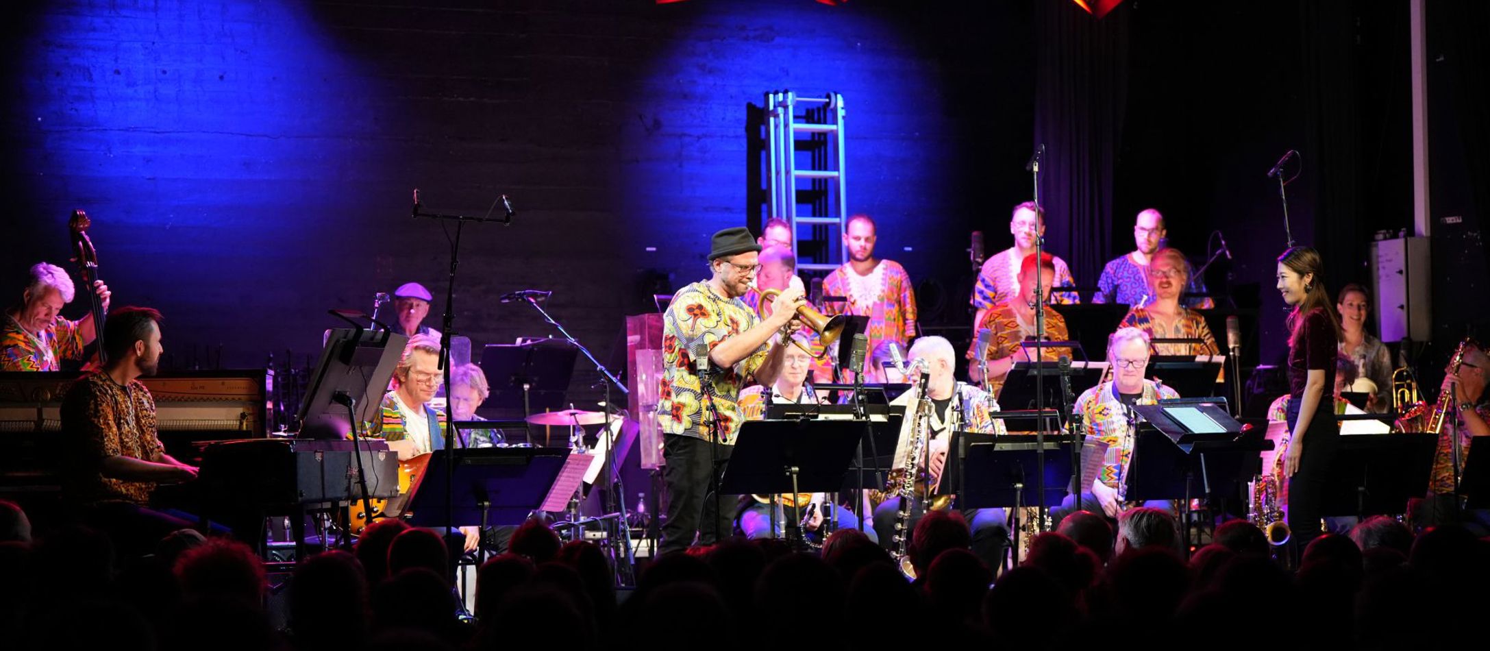 Orkesterbillede af DR hele Danmarks DR Bigband under koncert i DR Koncerthuset.