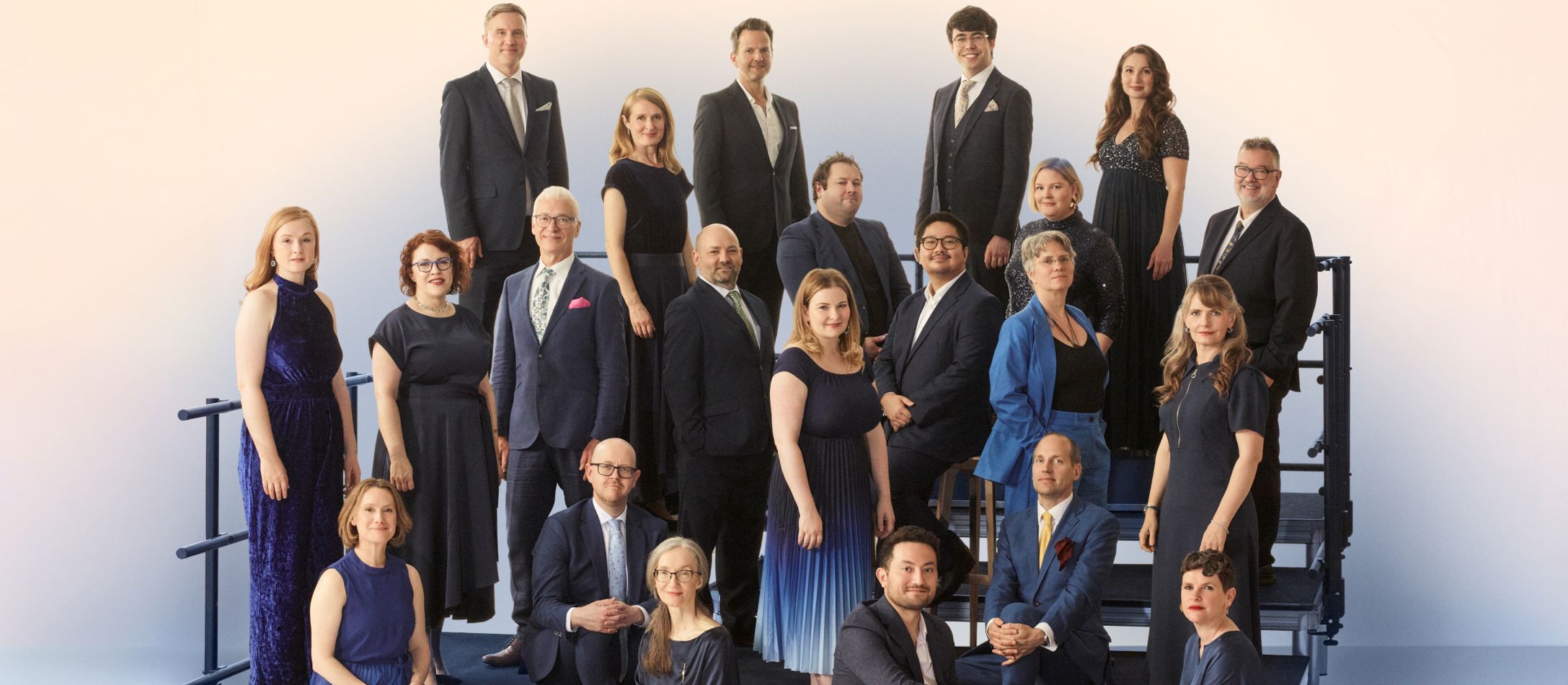 Gruppebillede af BBC Singers Group